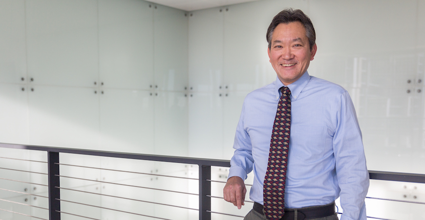 Professor Chris Amemiya hero