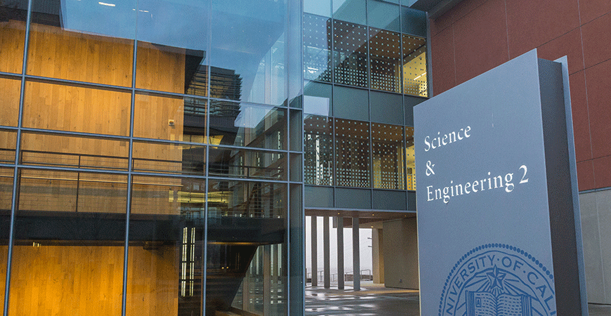 Science & Engineering 2 Building sign