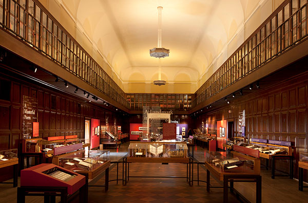 The main exhibition hall of The Huntington Library. (Courtesy of The Huntington)