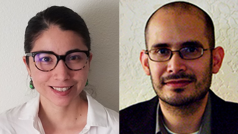 Portraits of Ana Padilla and Edward Orozco Flores