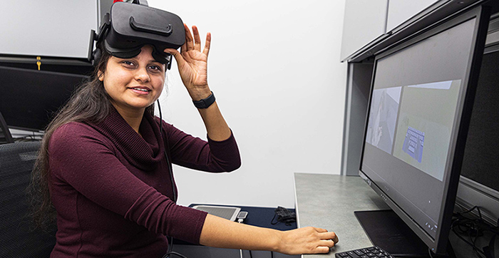 Fourth-year doctoral student Laxmi Pandey worked with Professor Arif to develop a deep neural net framework that translates real-time MRIs of vocal tract shaping to text.