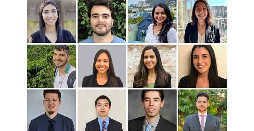 6x3 grid of student portraits