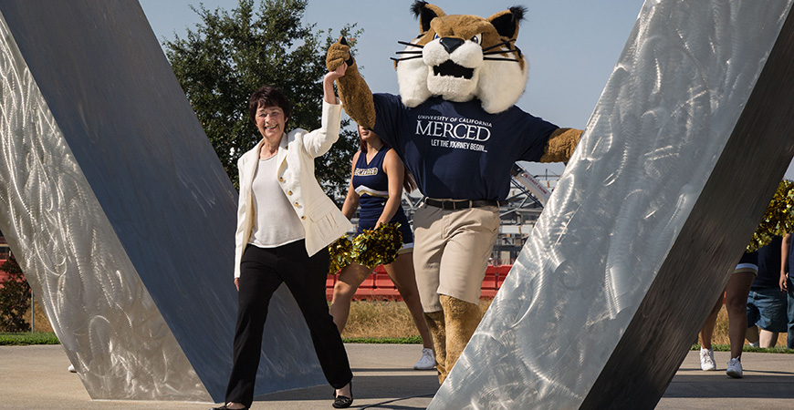 Dorothy Leland will step down as UC Merced chancellor in August after eight years at the university.