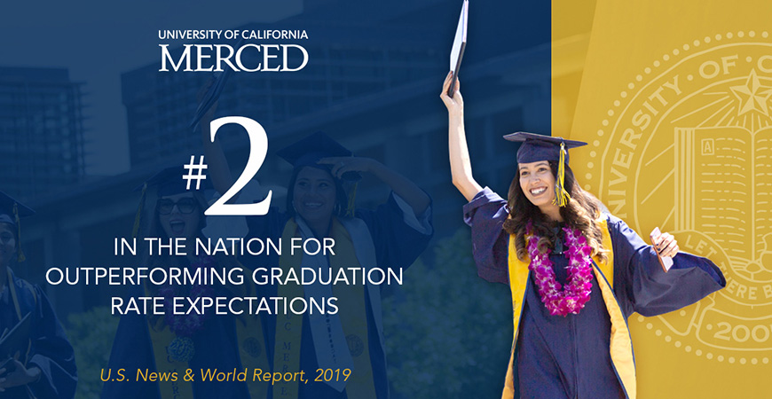 At UC Merced, all students have the opportunity to achieve their potential.
