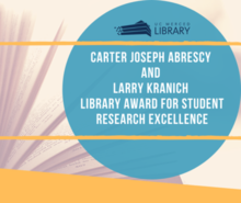 Abrescy-Kranich Library Award for Student Research Excellence